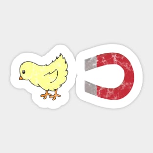 Baby Chick Magnet Sticker